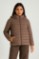 Picture of Short Hooded Quilted Puffer Jacket