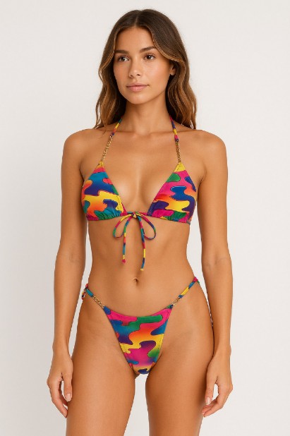 Picture of Chain Detail Bikini Swimsuit