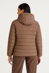 Picture of Short Hooded Quilted Puffer Jacket