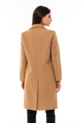 Εικόνα της Μάλλινο Παλτό με Διπλό Κούμπωμα και Γιακά

