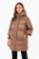 Picture of Long Quilted Puffer Jacket with Hood