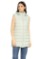 Picture of Long Quilted Puffer Vest with Hood