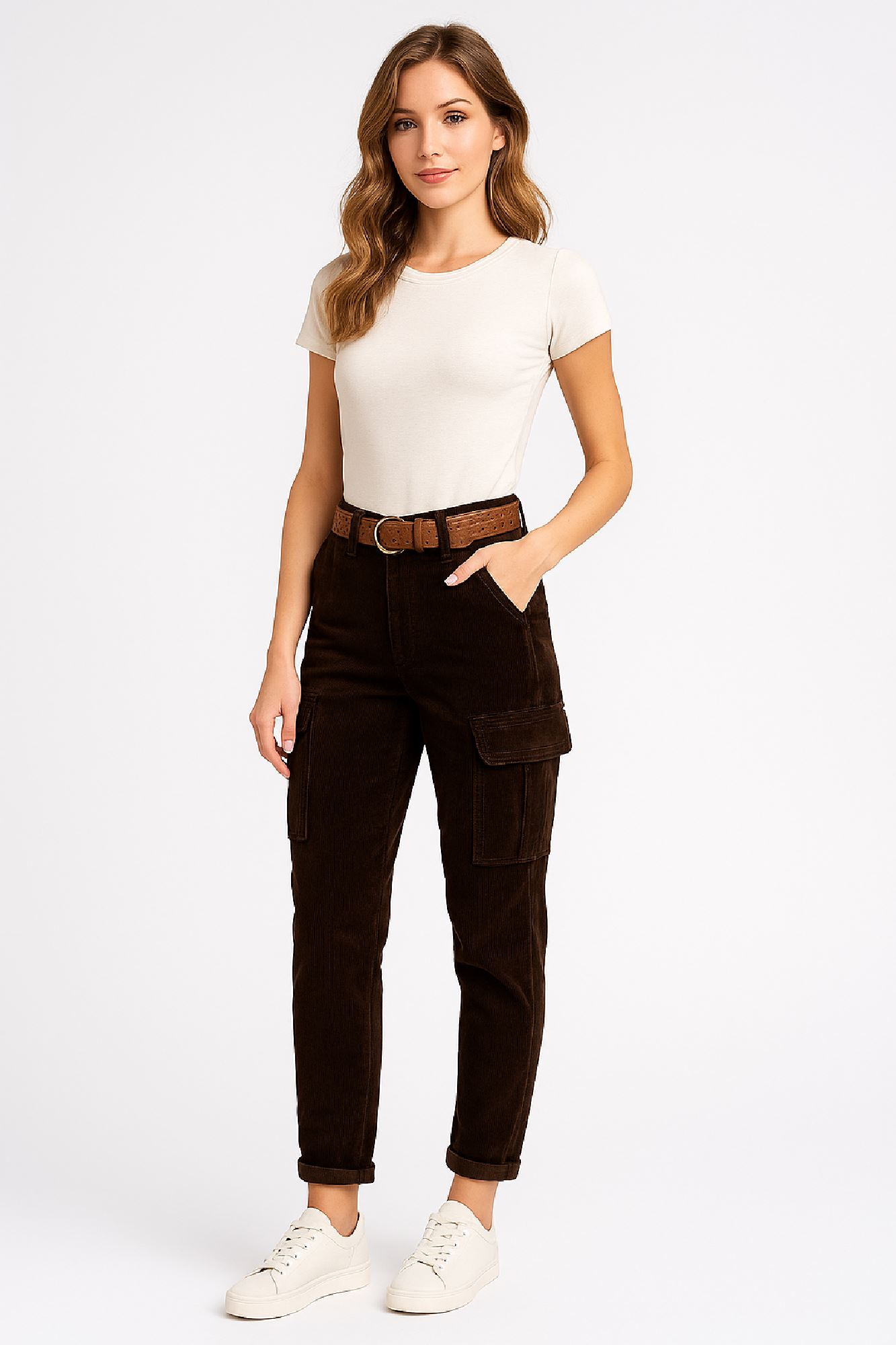 Picture of Corduroy Cargo Pants