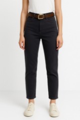 Picture of High-Waisted Boyfriend Pants