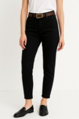 Picture of High-Waisted Boyfriend Pants