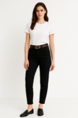 Picture of High-Waisted Boyfriend Pants