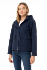 Picture of Short Parka Jacket with Hood