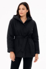 Picture of Demi Coat with Belt & Hood