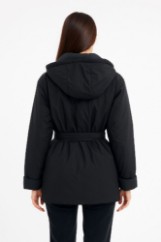 Picture of Demi Coat with Belt & Hood