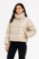 Picture of Glossy Puffer Jacket with High Neck

