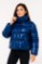 Picture of Glossy Puffer Jacket with High Neck

