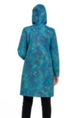 Picture of Long Printed Hooded Jacket