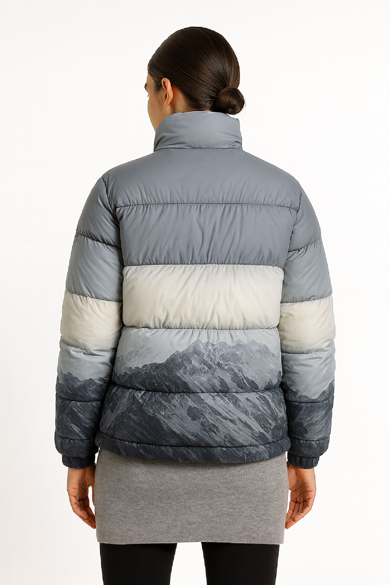 Picture of Mountain-Effect Puffer Jacket with Warm Hood