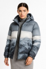 Picture of Mountain-Effect Puffer Jacket with Warm Hood