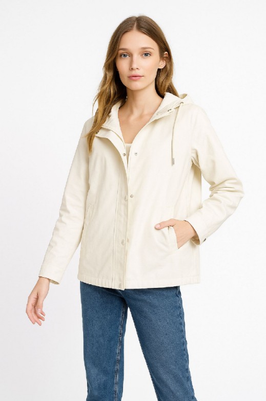 Picture of Water-Resistant Hooded Jacket with Everyday Fit