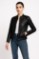 Picture of Minimal Leather Jacket with Clean Line