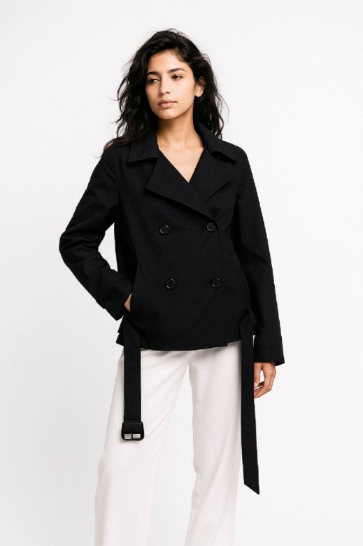 Picture of Short Belted Waterproof Trench
