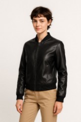 Picture of Minimal Line Bomber Jacket