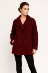 Picture of Short Wool Peacoat Elegance