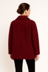 Picture of Short Wool Peacoat Elegance
