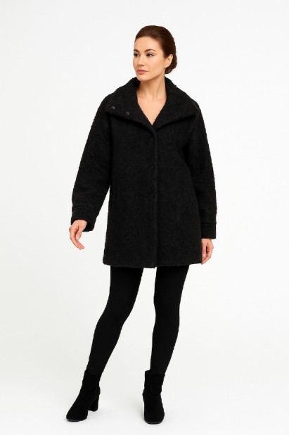 Εικόνα της s'Fluffy Chic Κοντό Μπουφάν