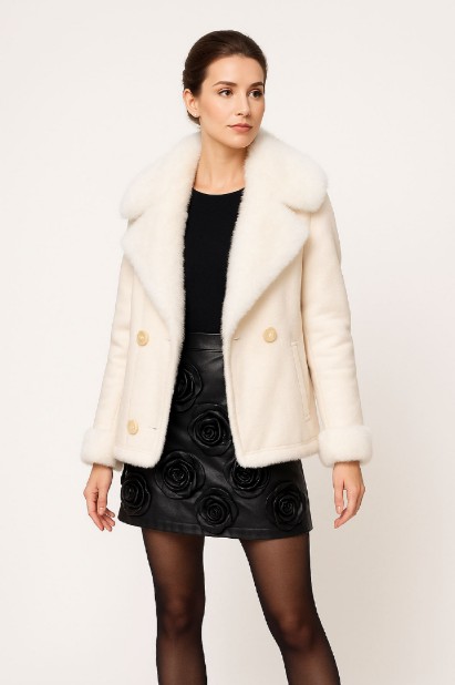 Picture of Shearling Collar Statement Jacket