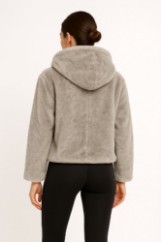 Picture of Oversized Faux-Fur Hoodie