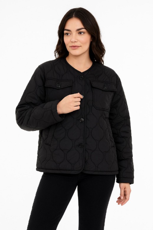 Picture of b'Short Quilted Utility Jacket
