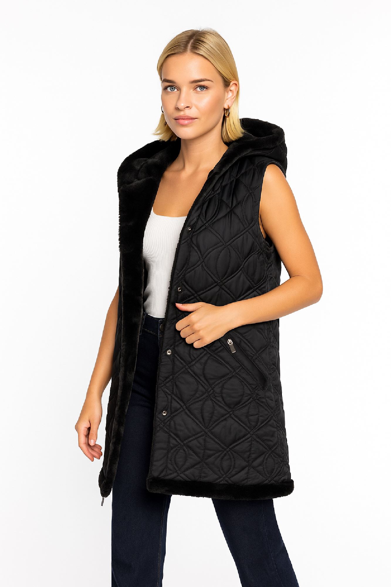 Picture of s'Premium Reversible Fuzzy Gilet