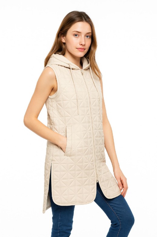 Picture of s'Long Quilted Hooded Vest