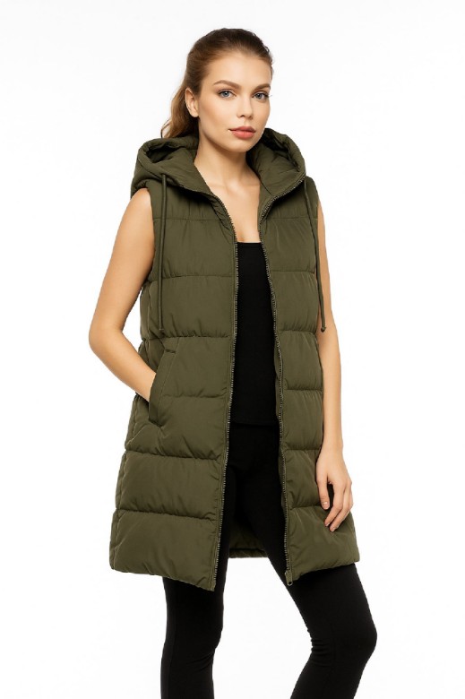 Picture of b'Long Puffy Vest Urban Shield