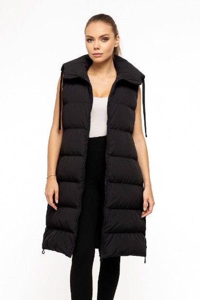 Εικόνα της Μακρύ Puffy Γιλέκο Urban Shield