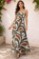 Picture of Printed Open-Back Tie Maxi Dress