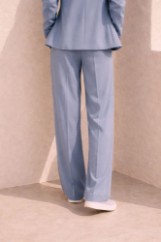 Εικόνα της Ψηλόμεσο Tailored Wide-Leg Παντελόνι